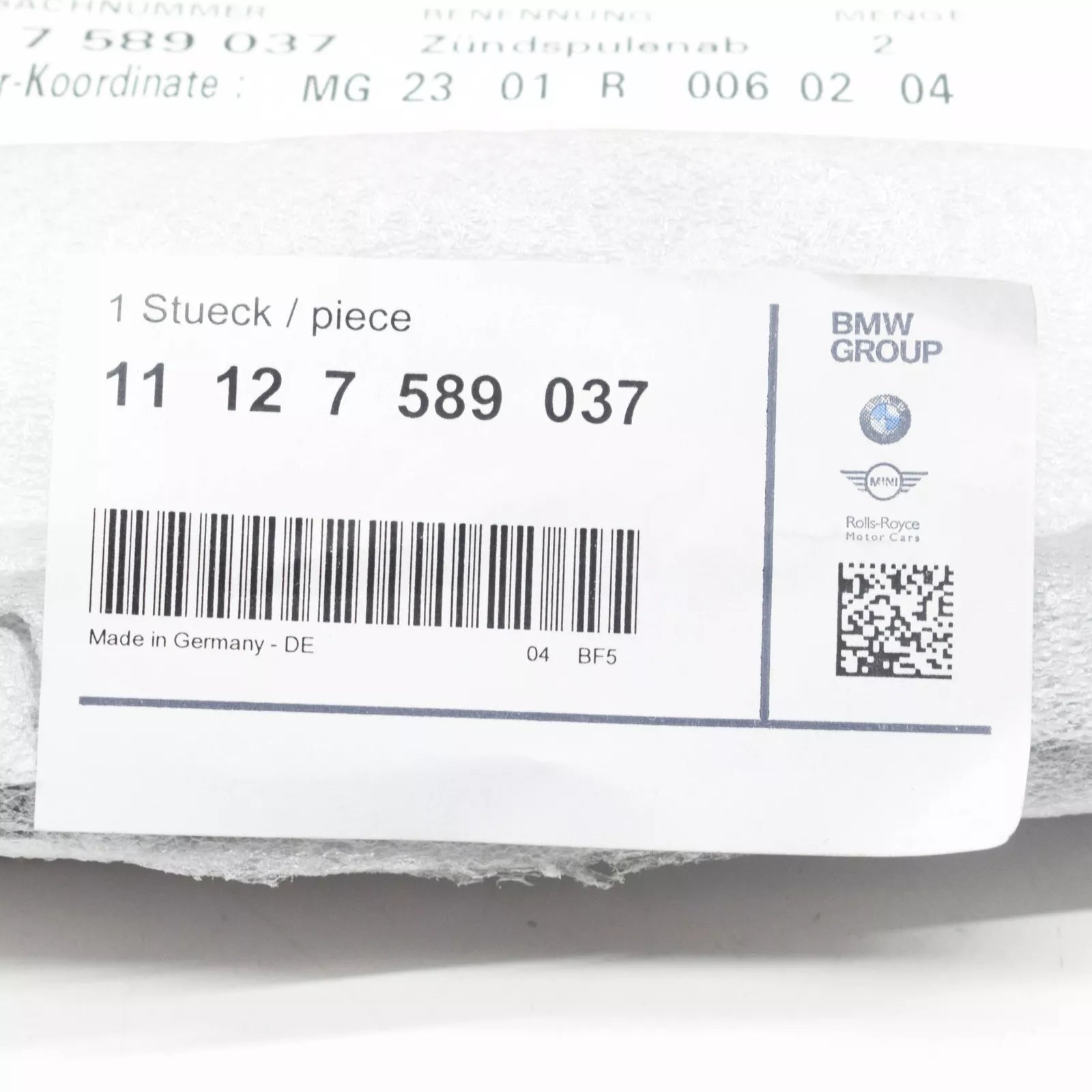 NEW BMW 1 E82 ENGINE CYLINDER HEAD COVER 135I PETROL 11127589037 ORIGINAL