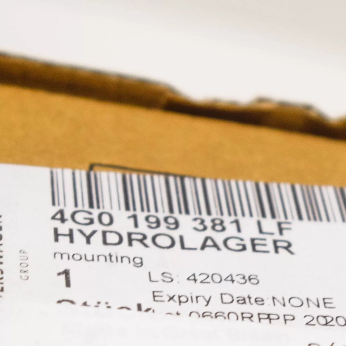 NEW AUDI A6 4G C7 HYDRAULIC ENGINE RIGHT MOUNT 4G0199381LF ORIGINAL