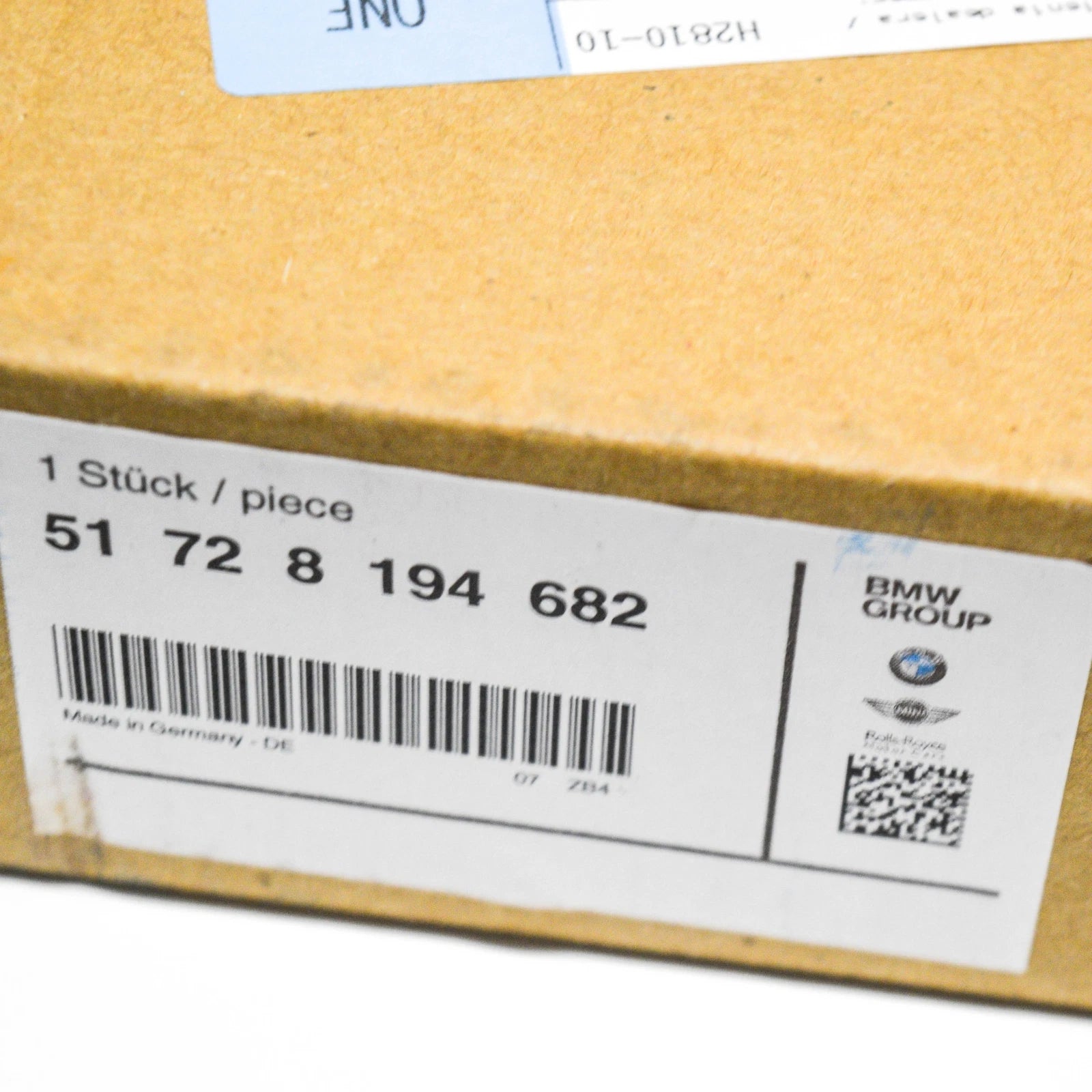 NEW BMW 3 E46 FRONT INNER DOOR PROTECTION SEAL 51728194682 ORIGINAL