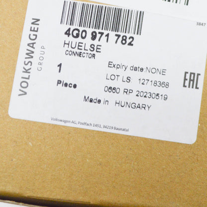 NEW AUDI A4 B9 GLOW PLUG ROUND INSERT SLEEVE WITH LINE 4G0971782 ORIGINAL