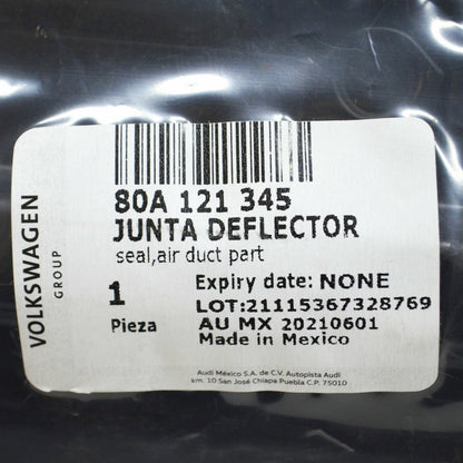 NEW AUDI Q5 RADIATOR CORE SUPPORT CENTER SEAL 80A121345AE