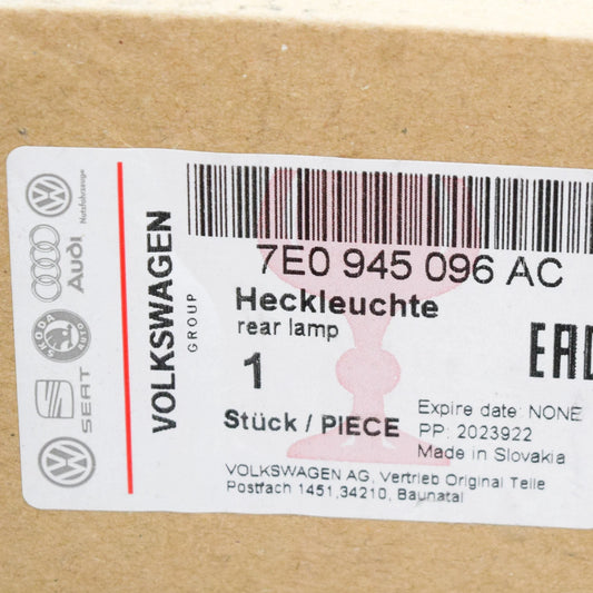 NEW VW TRANSPORTER T6 REAR RIGHT TAILLIGHT LAMP 7E0945096AC ORIGINAL