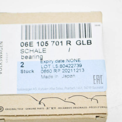 NEW AUDI A4 B8 ENGINE CONNECTING ROD BEARING SHELL 06E105701RGLB ORIGINAL