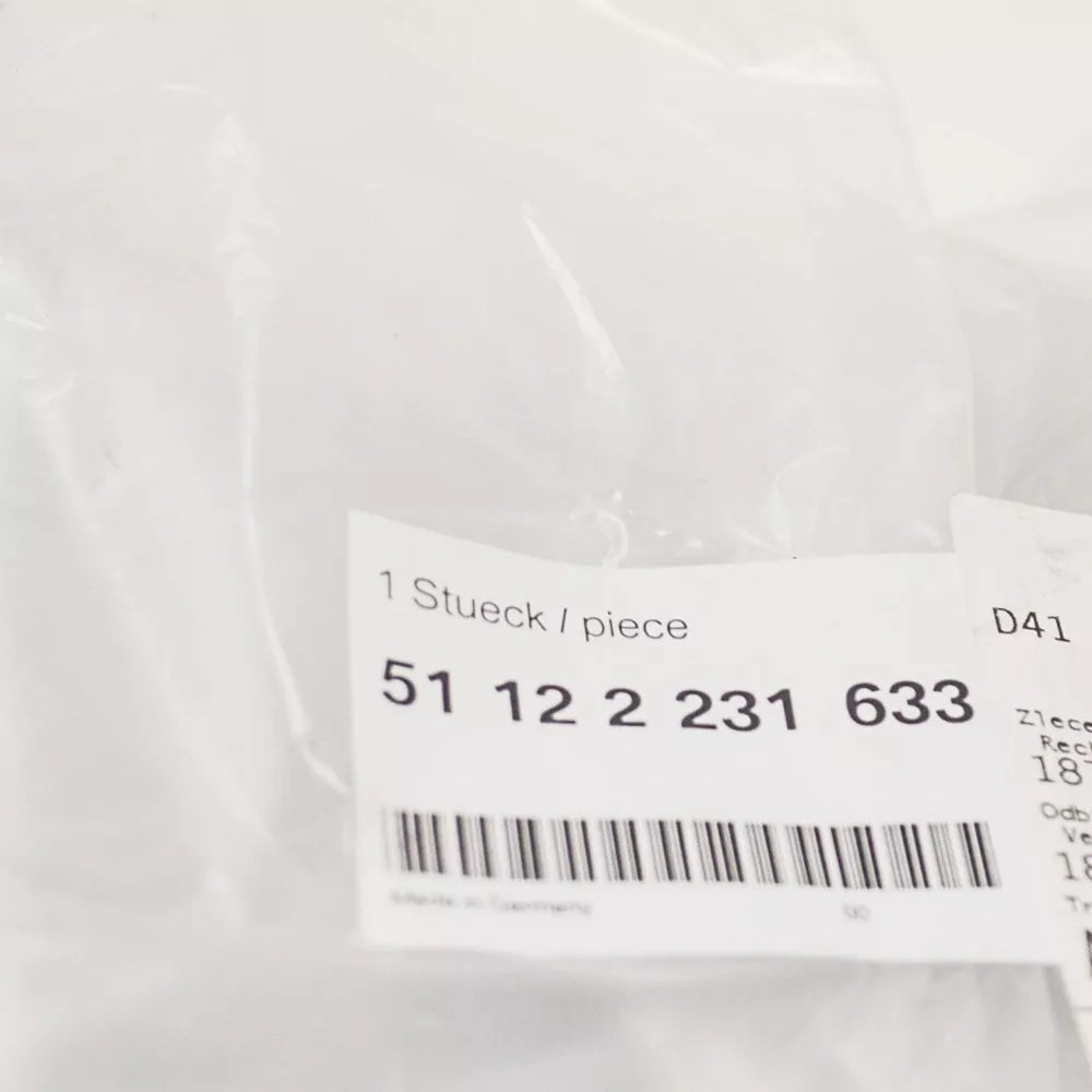 NEW BMW 5 E34 M TECH REAR BUMPER TOW HOOK COVER 51122231633 ORIGINAL