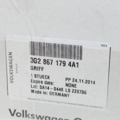 NEW VW PASSAT B8 3G FRONT LEFT DOOR INTERIOR HANDLE RHD 3G28671794A1 ORIGINAL