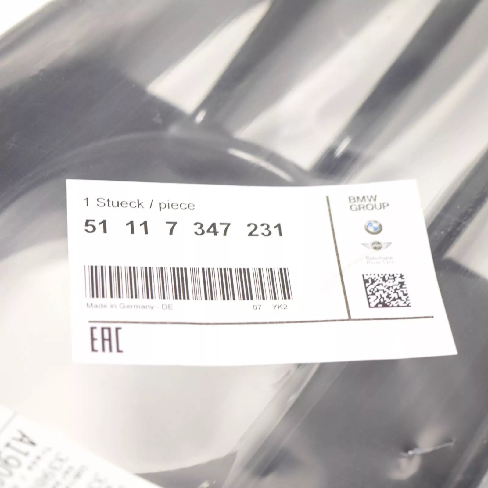 NEW BMW 2 F45 LEFT FOG LIGHT GRILLE 51117347231 SPORT LINE 2015 ORIGINAL