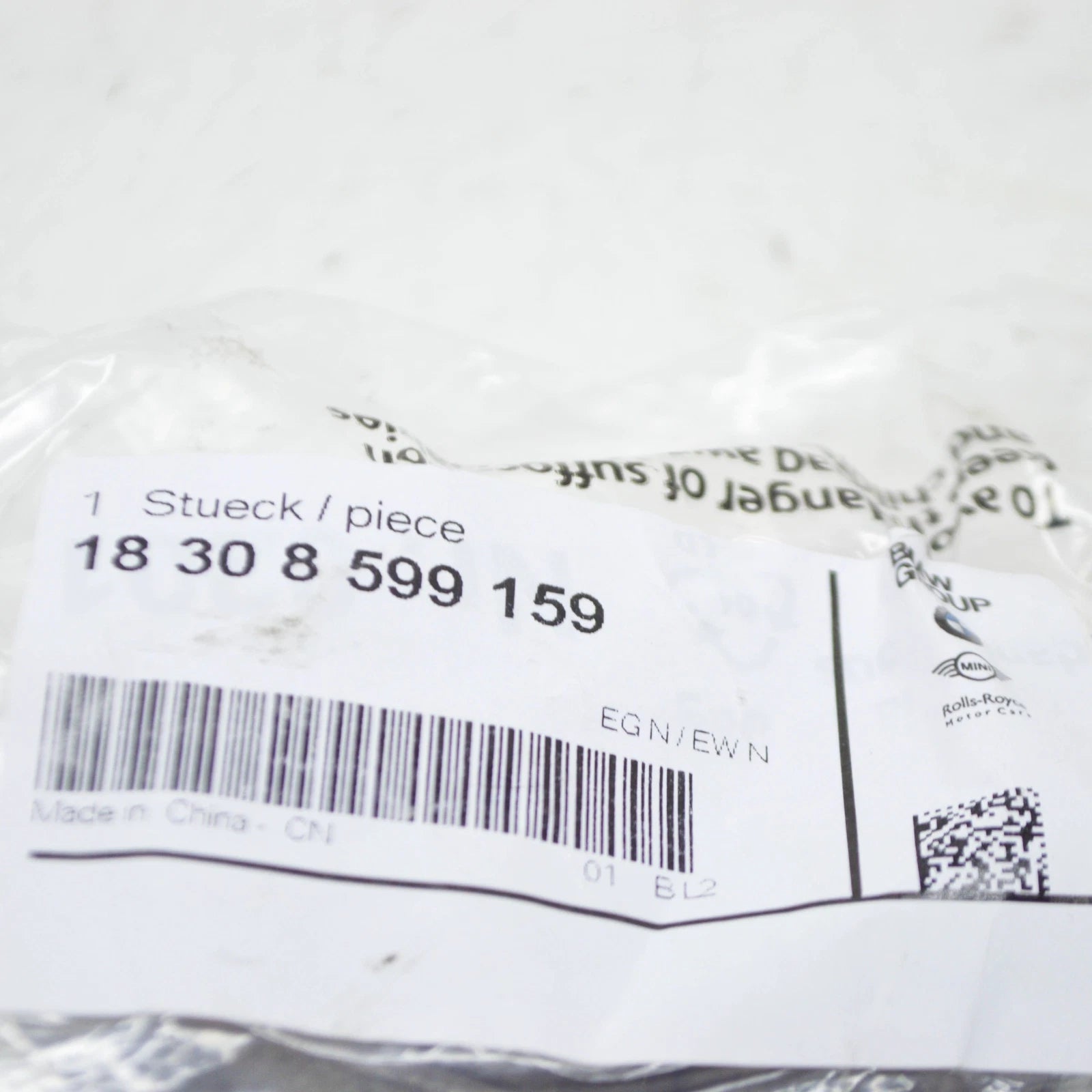 NEW BMW 5 G30 REAR LEFT EXHAUST SILENCER BRACKET 18308599159 ORIGINAL