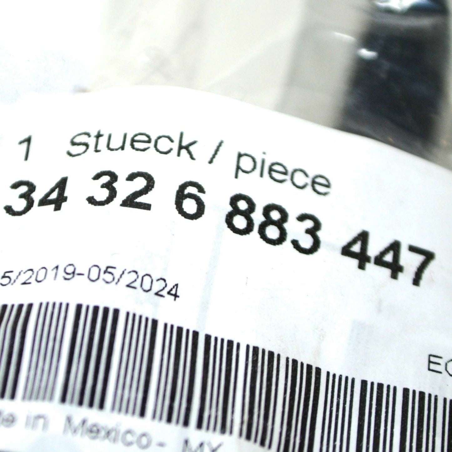 NEW BMW X5 G05 REAR BRAKE HOSE 34326883447 ORIGINAL