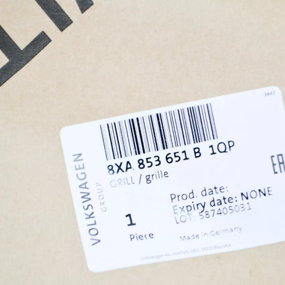 NEW AUDI A1 8X FRONT RADIATOR GRILLE 8XA853651B1QP