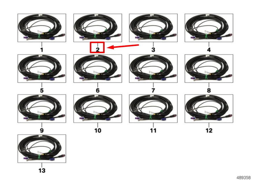 NEW BMW X6 F16 SURROUND VIEW REP. MODULE 9322316 61119322316 ORIGINAL