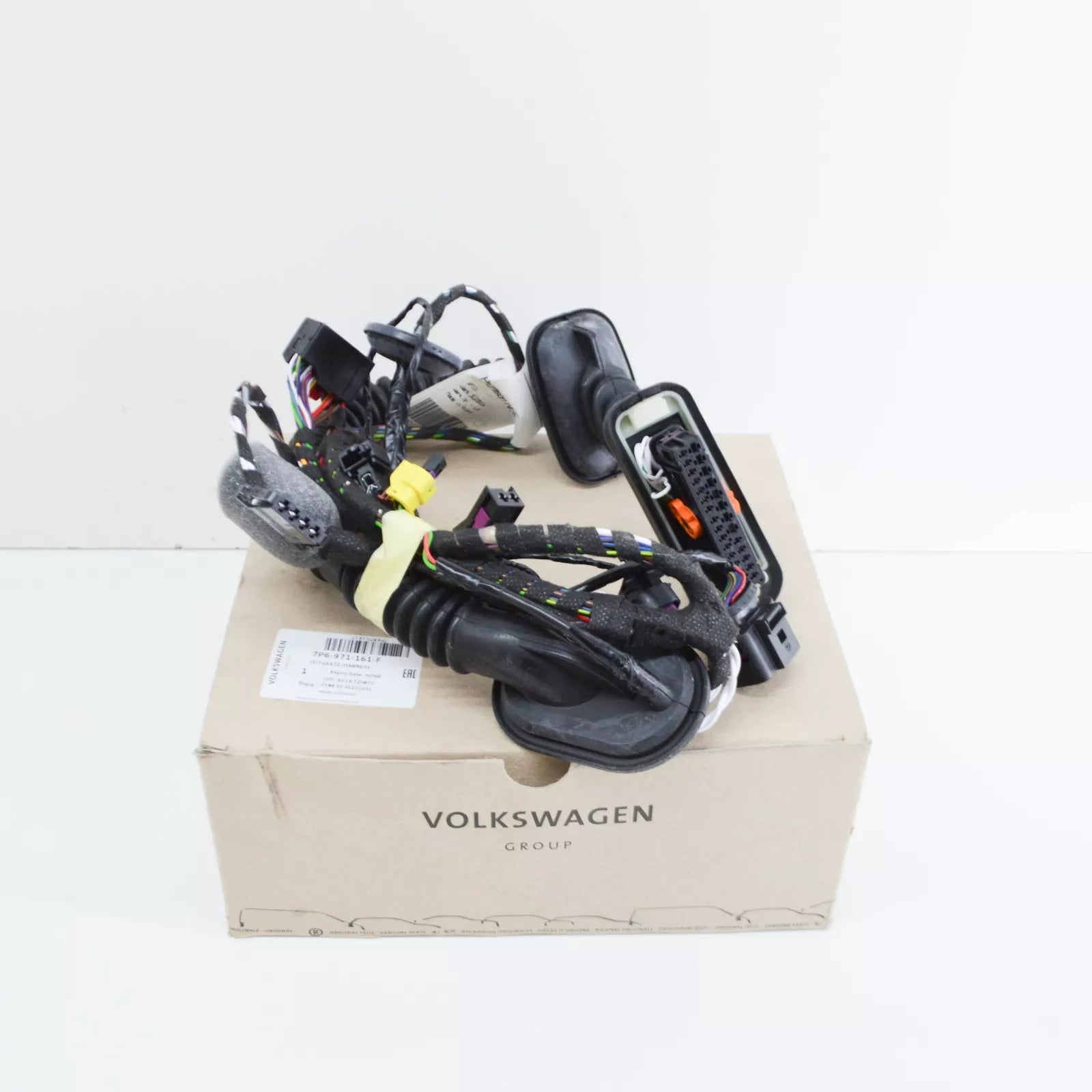 NEW VW TOUAREG 7P FRONT LEFT DOOR CABLE HARNESS 7P6971161F ORIGINAL