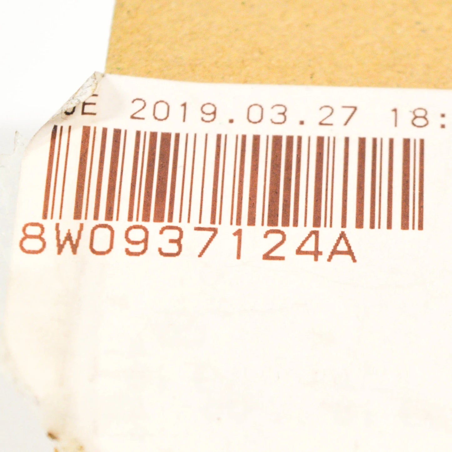 NEW AUDI A5 8W6 FUSE BOX RELAY 8W0937124A ORIGINAL