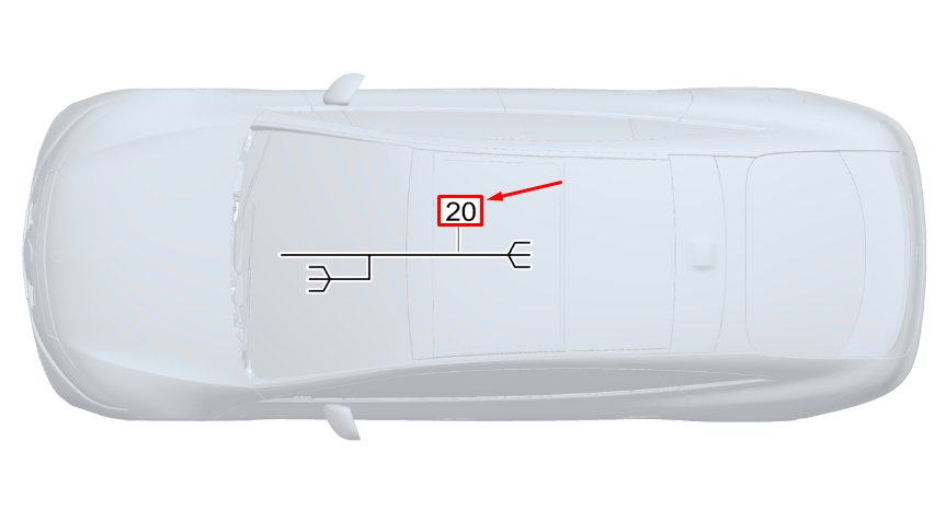 new mercedes-benz gle w167 inductive charging wiring harness a1675408949