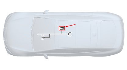 new mercedes-benz gle w167 inductive charging wiring harness a1675408949