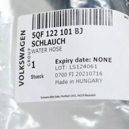 NEW AUDI Q3 SQ3 F3 WATER COOLING PIPE HOSE W COUPLING 5QF122101BJ
