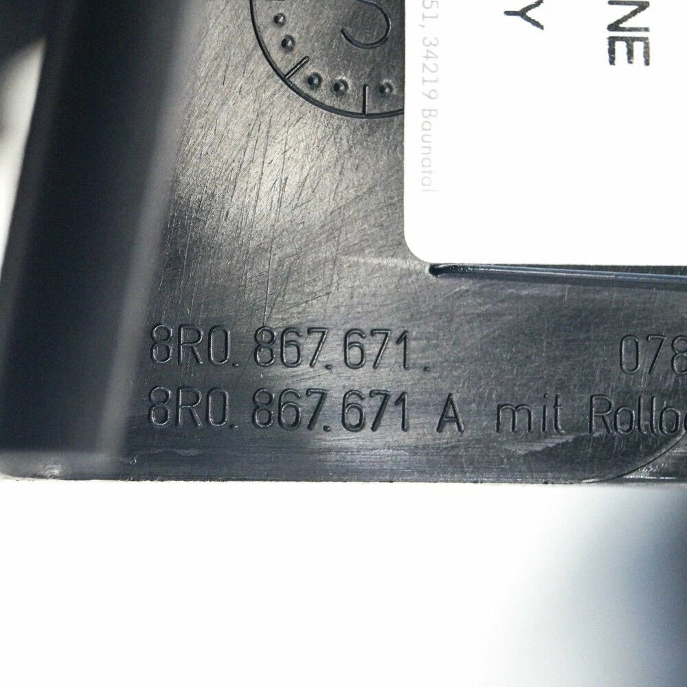 NEW AUDI Q5 8R FRONT LEFT INTERIOR DOOR COVER 8R08676714PK 2015 ORIGINAL