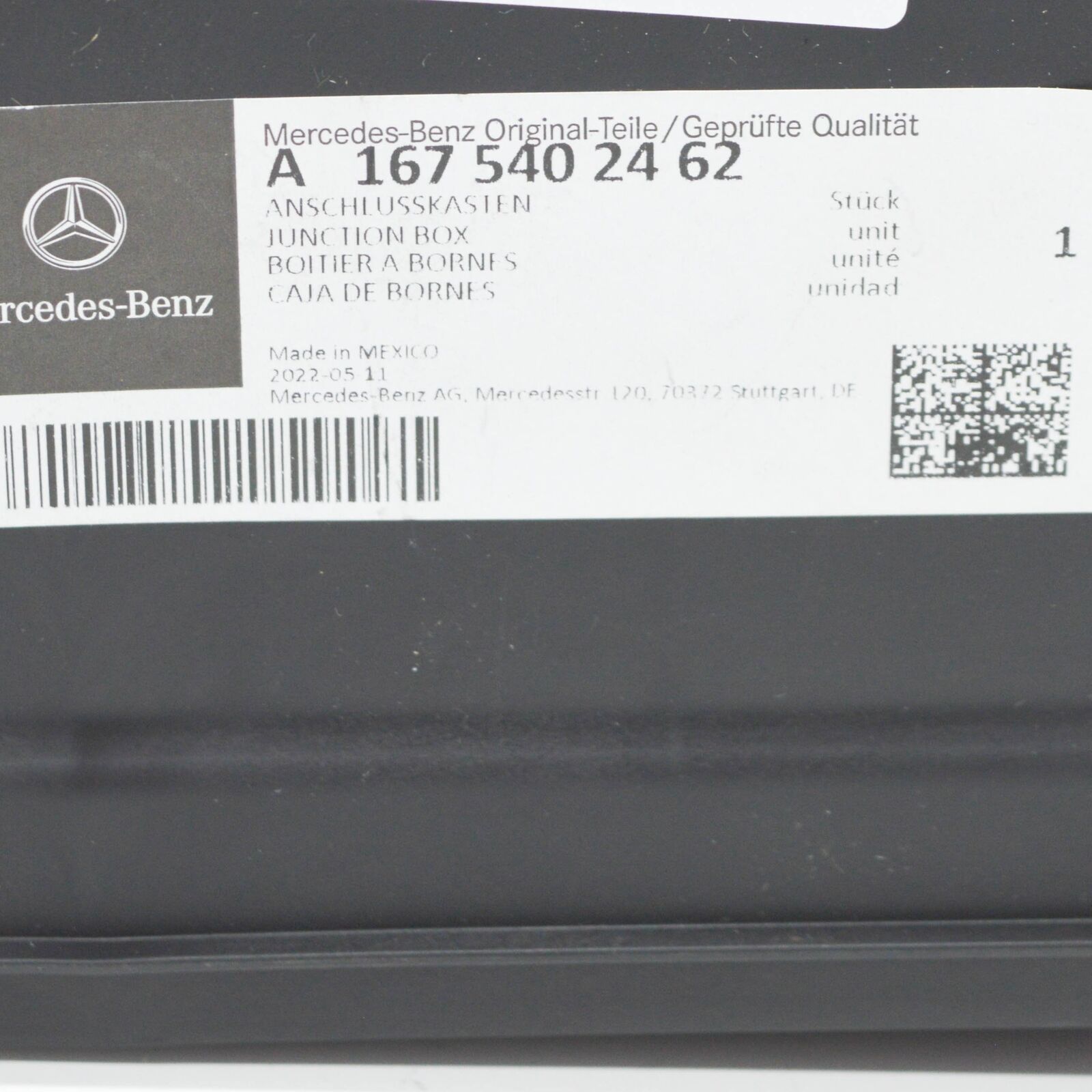 NEW MERCEDES-BENZ GLE W167 FUSE BOX HOLDER LEFT A1675402462 ORIGINAL
