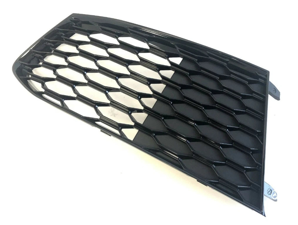 NEW AUDI RS7 FRONT BUMPER LEFT AIR GUIDE GRILL GLOSS BLACK 4G8807681FT94