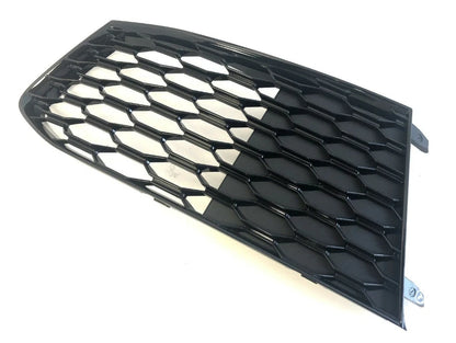 NEW AUDI RS7 FRONT BUMPER LEFT AIR GUIDE GRILL GLOSS BLACK 4G8807681FT94