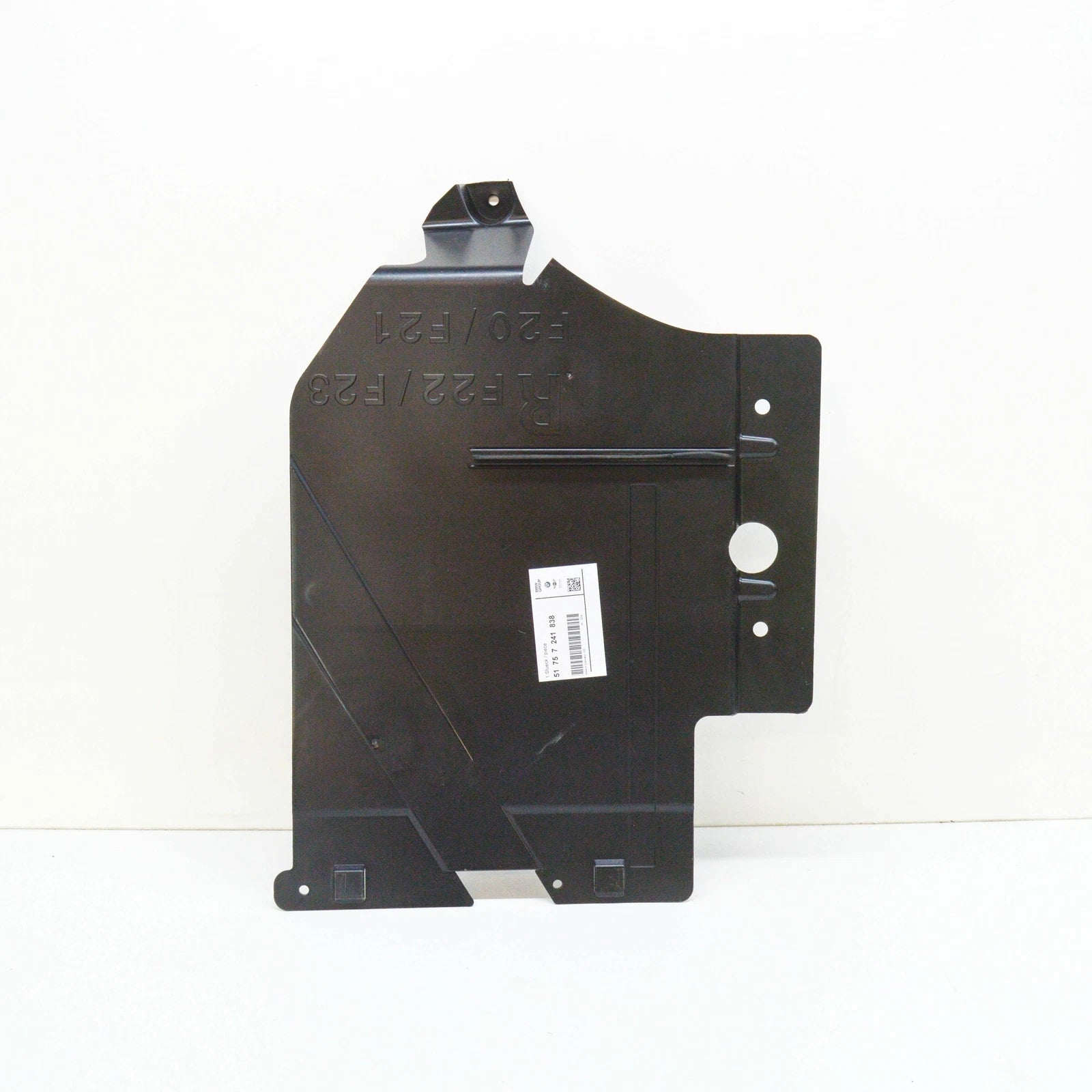 NEW BMW 1 F21 RIGHT SIDE UNDERBODY COVER 51757241838 ORIGINAL