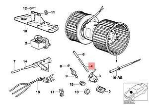 new bmw e24 e28 e3 e30 e32 e34 e36 e46 white vacuum hose 1368684 64111368684