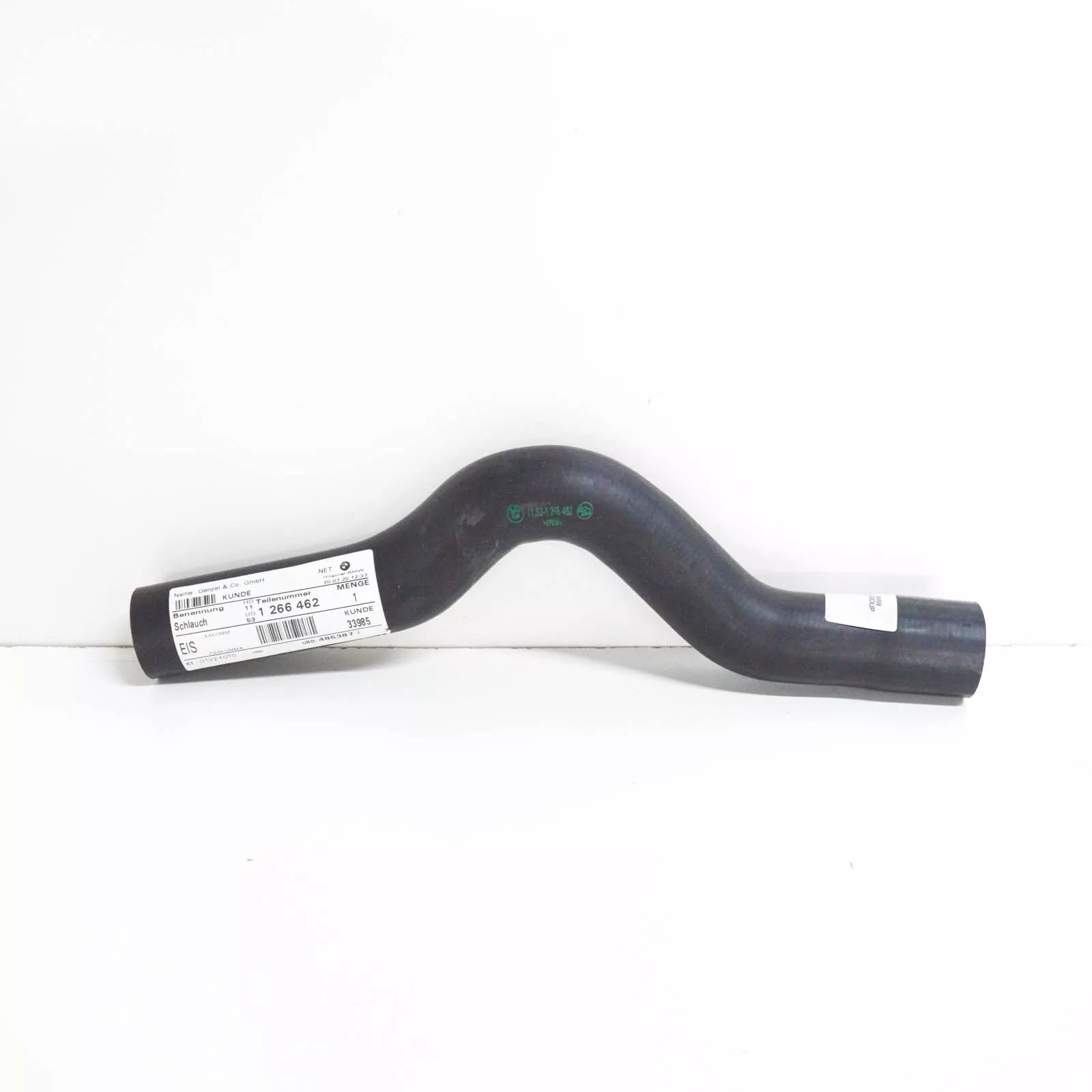 NEW BMW 6 E24 RADIATOR LOWER HOSE 11531266462 ORIGINAL