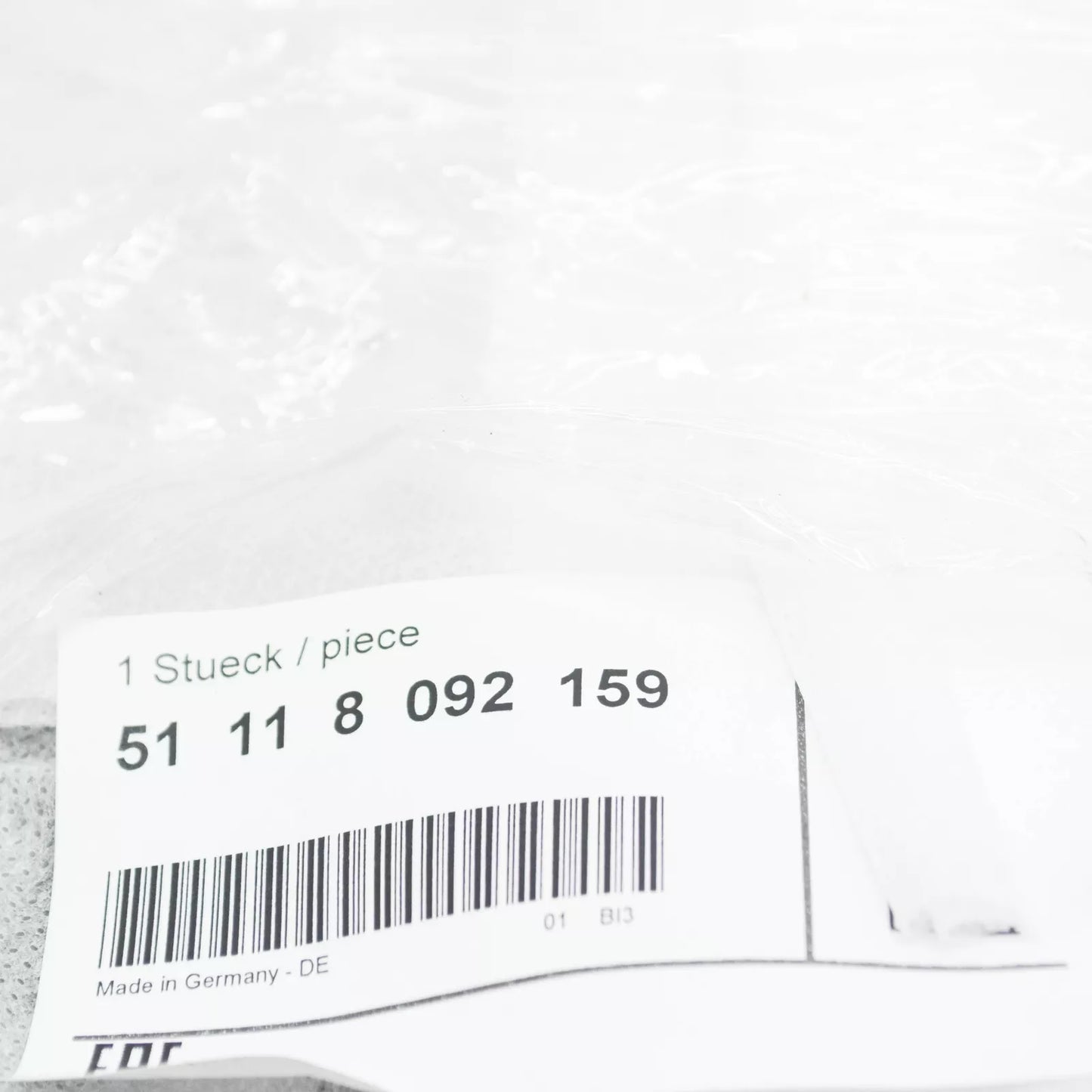 NEW BMW 7 G11,G12 FRONT LEFT BUMPER GRILL 51118092159 8092159 ORIGINAL