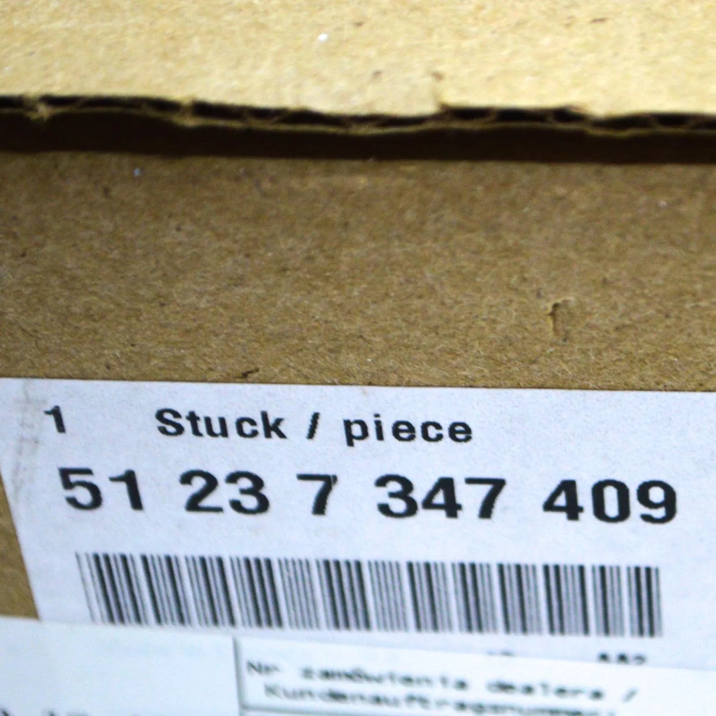 NEW BMW 7 G12 FRONT BONNET HOOD LOCK 51237347409 7347409 ORIGINAL