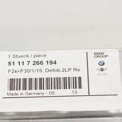 NEW BMW 2 F23 FRONT BUMPER LOWER RIGHT DEFORMATION ELEMENT 51117266194 ORIGINAL