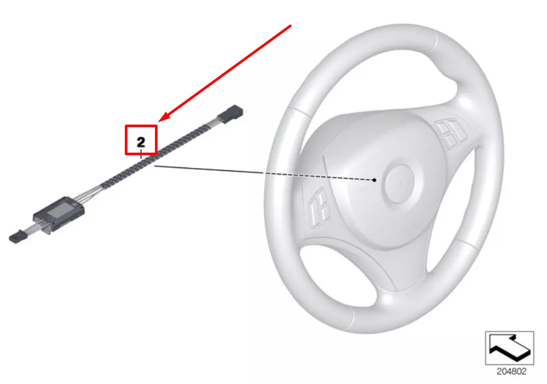 NEW BMW 1 CABRIO E88 STEERING WHEEL HEATER ELECTRONIC 9217865 61319217865