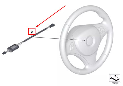 NEW BMW 1 CABRIO E88 STEERING WHEEL HEATER ELECTRONIC 9217865 61319217865