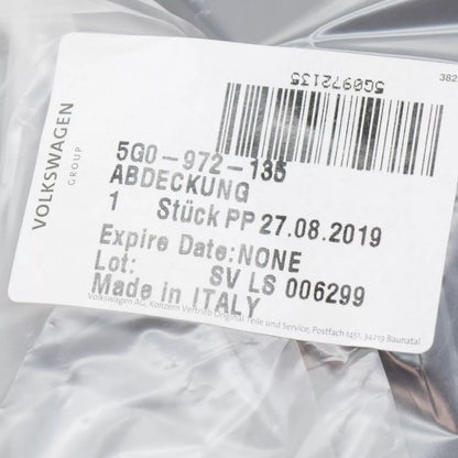 NEW VOLKSWAGEN GOLF 5G MK7 SOUND AMPLIFIER COVER 5G0972135 ORIGINAL