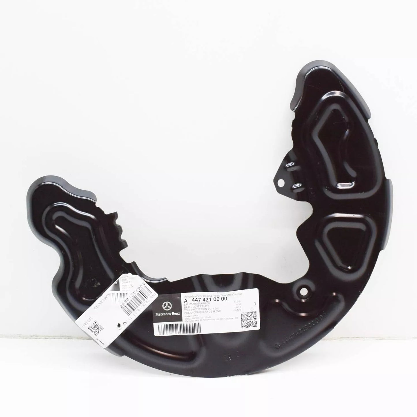 NEW MB VITO W447 FRONT LEFT BRAKE DISC COVER PLATE A4474210000 ORIGINAL