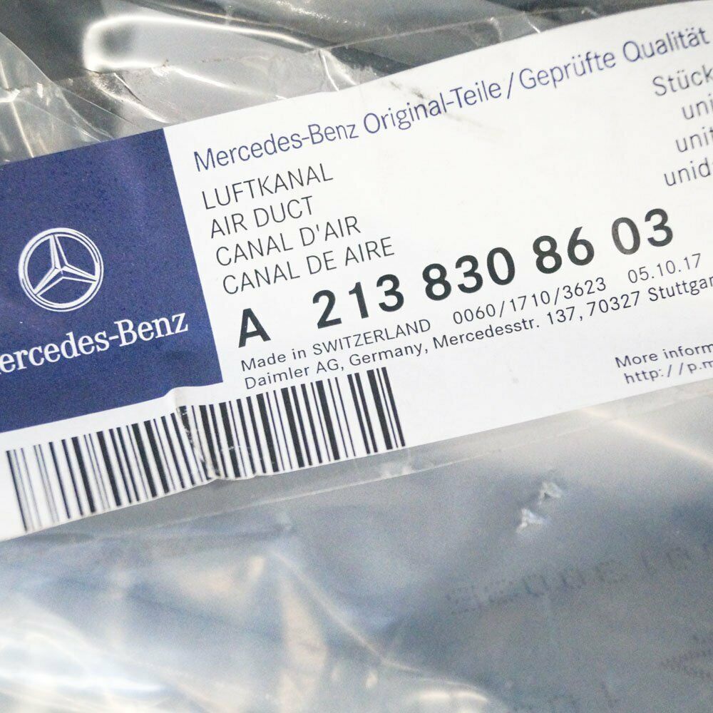 NEW MERCEDES BENZ GLC X253 AIR INTAKE DUCT A2138308603 ORIGINAL
