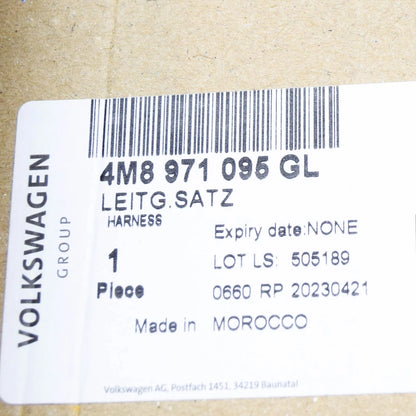 NEW AUDI Q8 4MN FRONT BUMPER WIRING SET 4M8971095GL ORIGINAL