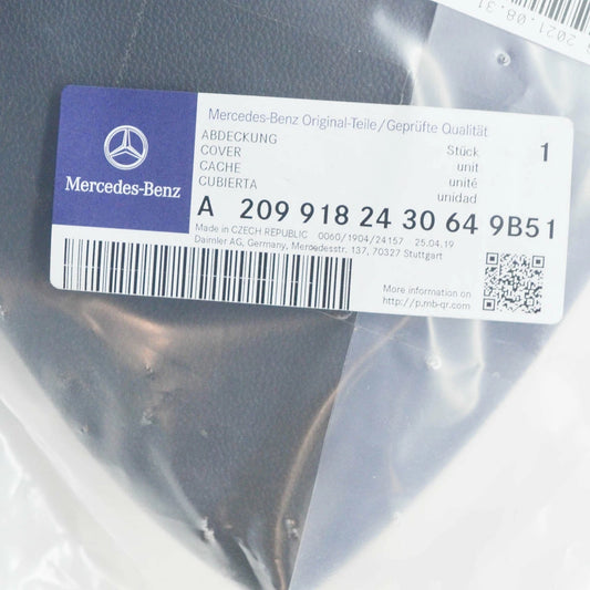 NEW MB C W203 FRONT SEAT OUTSIDE TOP RIGHT COVER A2099182430649B51 ORIGINAL