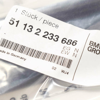 NEW BMW 3 E36 M3 COUPE FRONT RIGHT FENDER MOULDING 51132233686 ORIGINAL