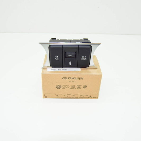 NEW VW TOUAREG 7P ESP CDC LOCK CONTROL PANEL WITH PUSHBUTTONS 7P6927127L