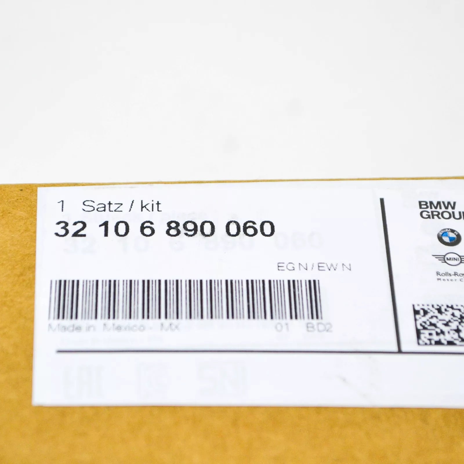 NEW BMW 3 G20 FRONT TIE ROD BOOT BELLOWS KIT 32106890060 ORIGINAL