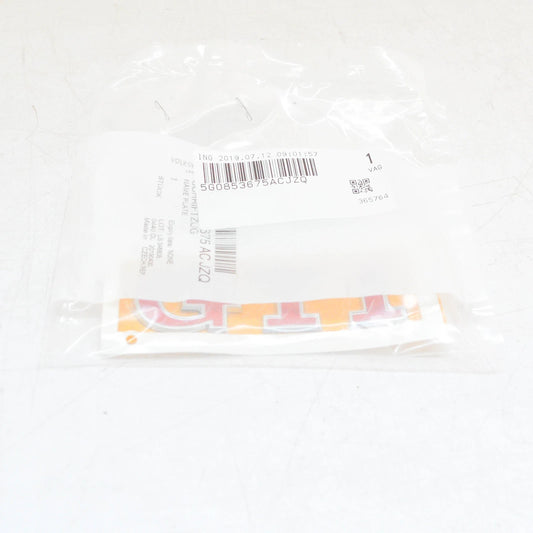 NEW VOLKSWAGEN GOLF MK7 5G BOOT LID GTI BADGE LOGO 5G0853675 ACJZQ ORIGINAL