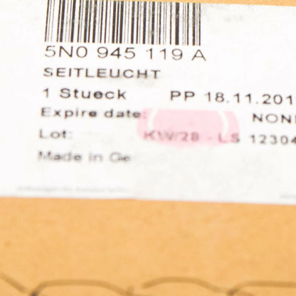 NEW VW TIGUAN MK1 FRONT BUMPER SIDE CORNER MARKER LIGHT LEFT 5N0945119A