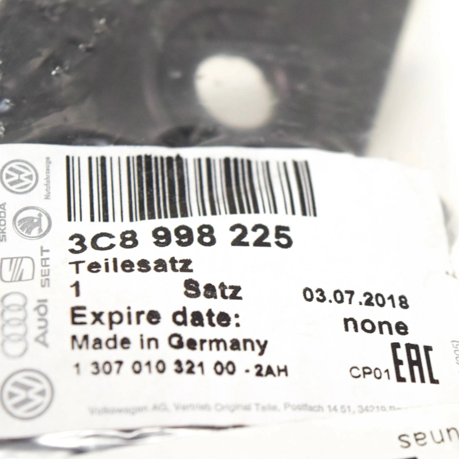 NEW VOLKSWAGEN CC LEFT HEADLIGHT TAB REPAIR KIT 3C8998225