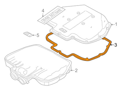 NEW BMW 5 E39 M5 INTAKE MANIFOLD GASKET 11611406657 1406657 ORIGINAL