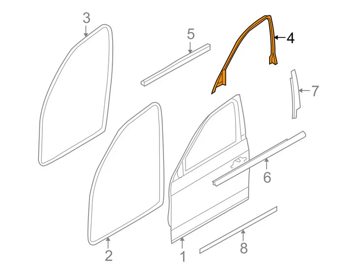 NEW BMW 3 E90 OTHER INTERIOR PARTS 51337270891 7270891 2011 3333438 ORIGINAL