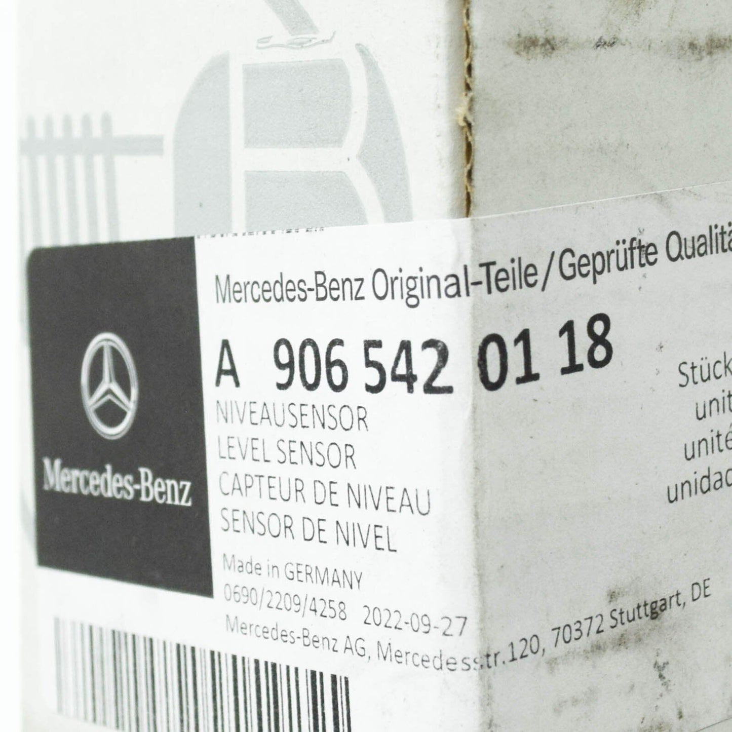 NEW MERCEDES-BENZ SPRINTER 3,5-T 906 FRONT RIGHT LEVEL SENSOR A9065420118