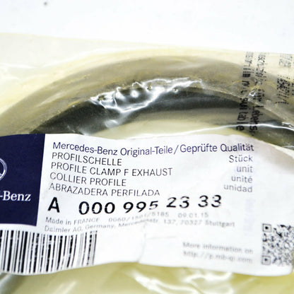 NEW MERCEDES-BENZ A W176 EXHAUST SYSTEM BOTTOM CLAMP PART A0009952333 ORIGINAL