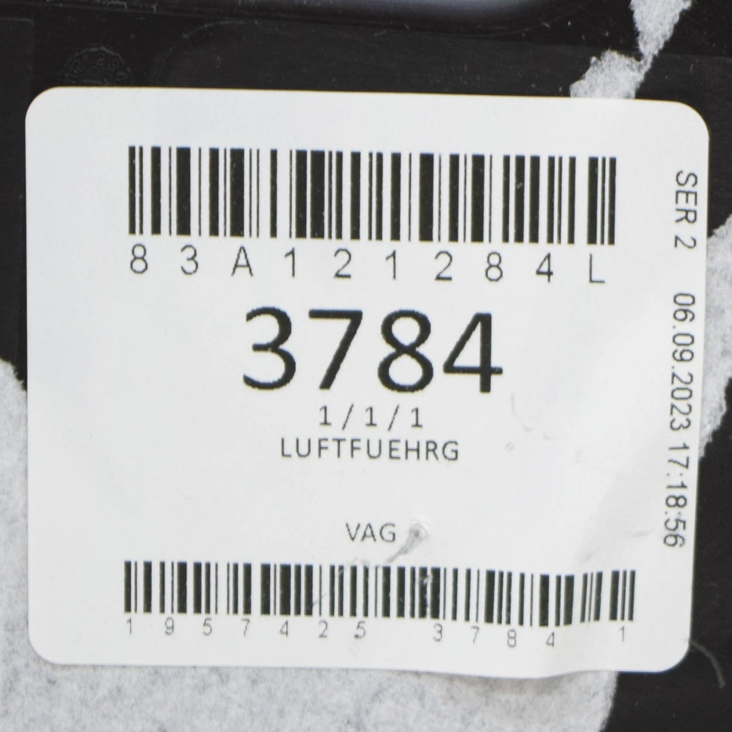 NEW AUDI Q3 F3 SPORTBACK RIGHT RADIATOR AIR DUCT 83A121284L ORIGINAL