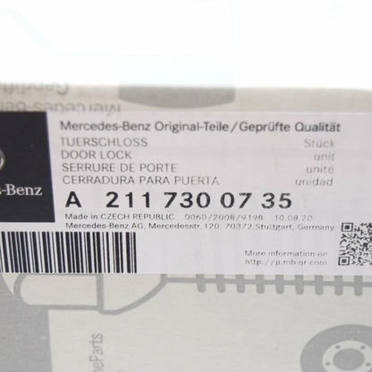 NEW MERCEDES-BENZ E-CLASS W211 REAR LEFT DOOR LOCK A2117300735