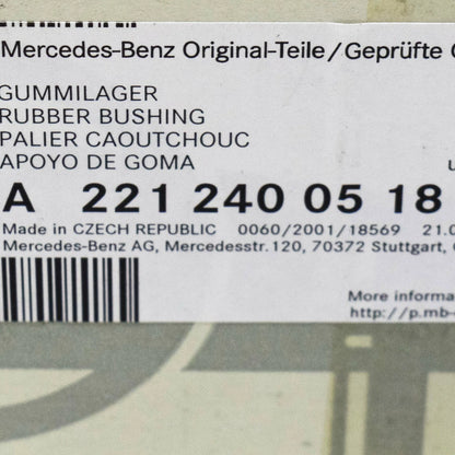 NEW MERCEDES-BENZ GLK X204 ENGINE REAR RUBBER MOUNTING A2212400518 ORIGINAL