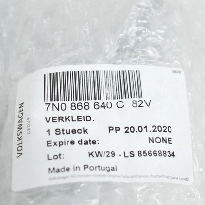 NEW VW SHARAN 7N SLIDING DOOR ROLLER GUIDE RIGHT TRIM 7N0868640C82V ORIGINAL